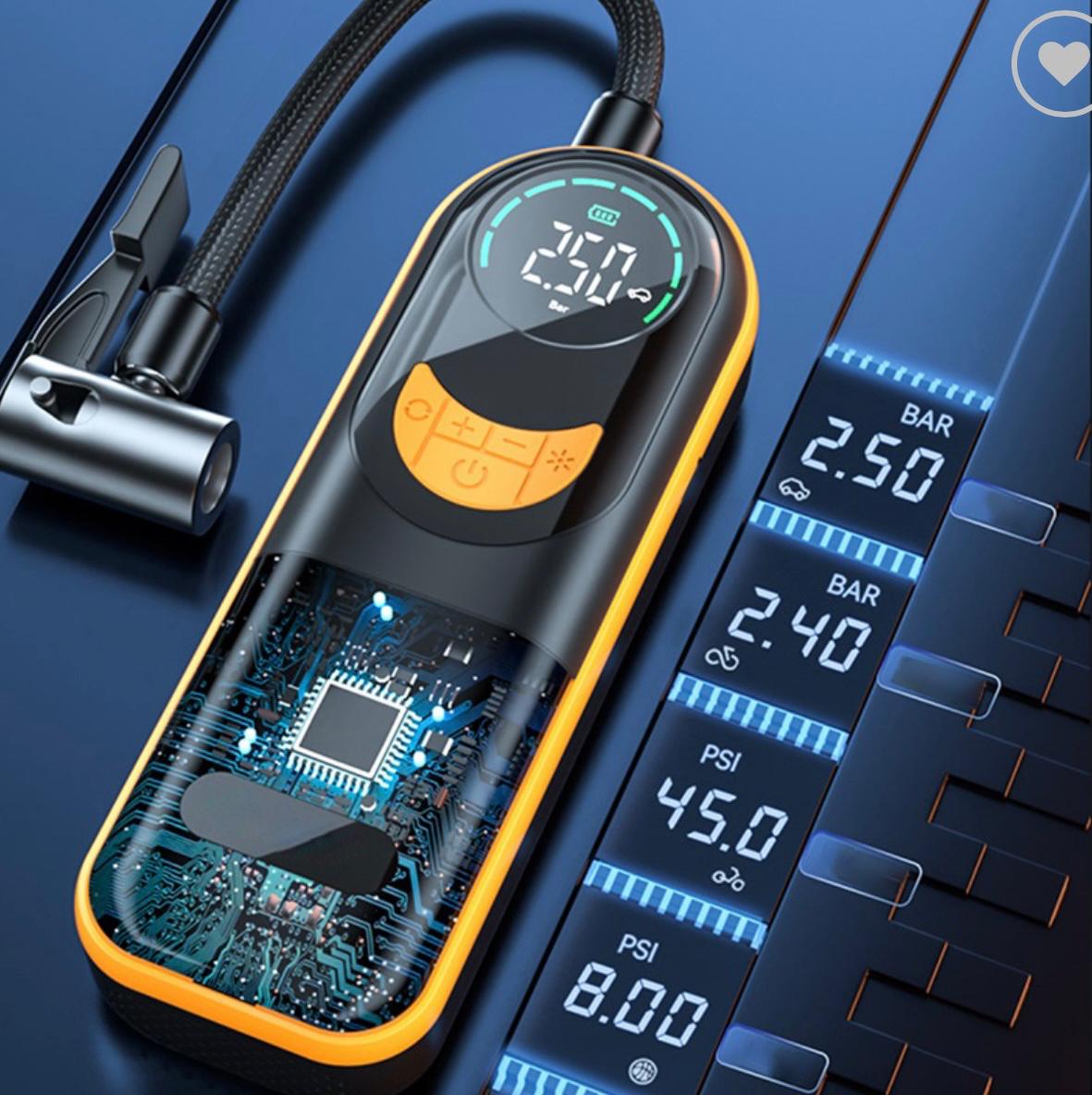 The Smart Digital Tire Inflator Pump